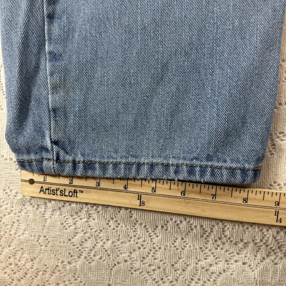 Levis 550 Jeans Mens 38x29 Blue Relaxed Fit Tapered Leg 100% Cotton Denim Pants